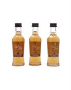 Paul John Gavesæt Miniflaske 3x5 cl Indian Single Malt Whisky 46 procent alkohol